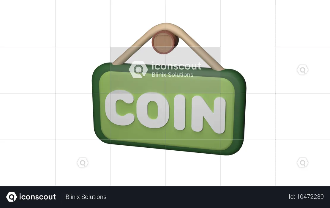 COIN  3D Icon