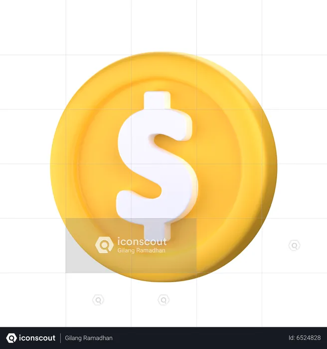 Coin  3D Icon