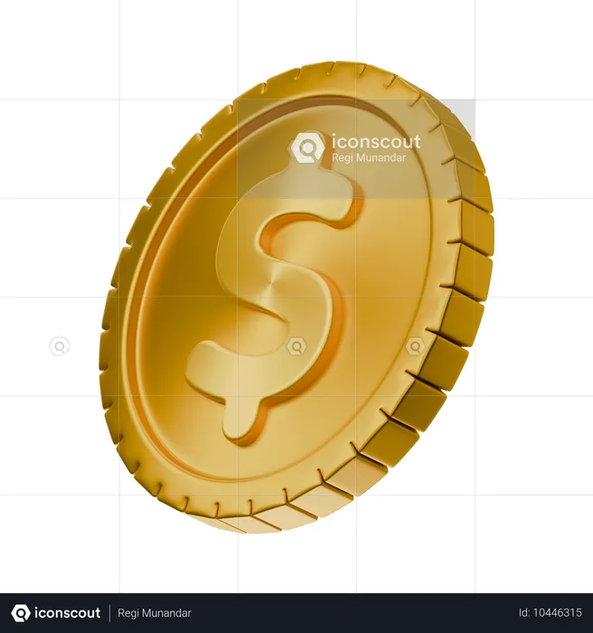 Coin  3D Icon