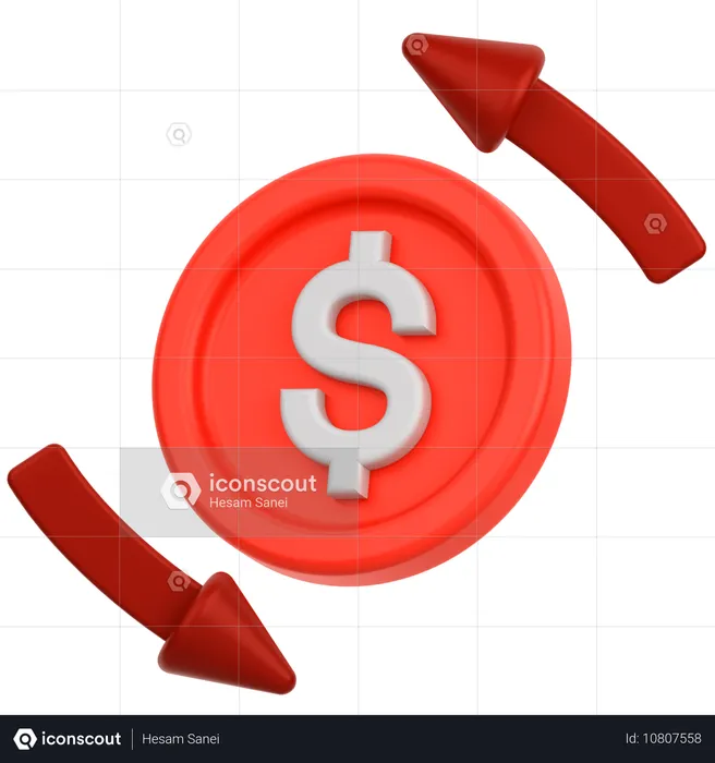 Coin  3D Icon