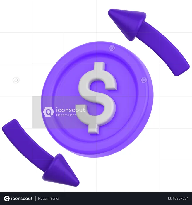 Coin  3D Icon