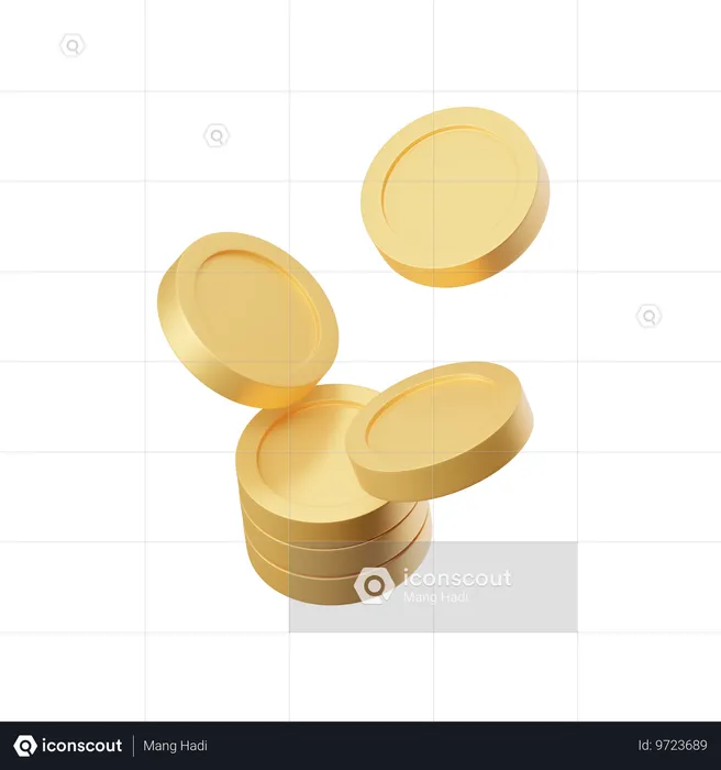 COIN  3D Icon