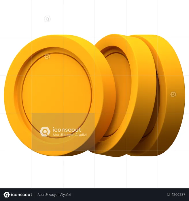 Coin  3D Illustration