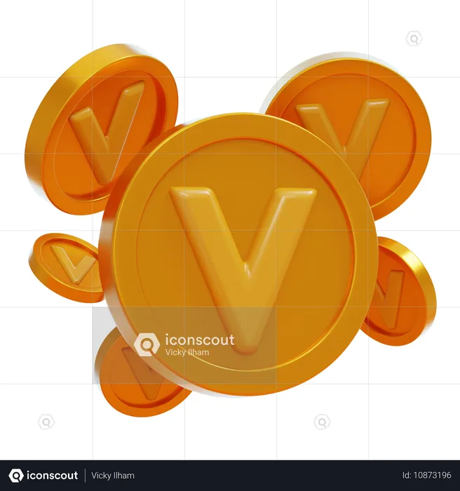 COIN ITEM  3D Icon