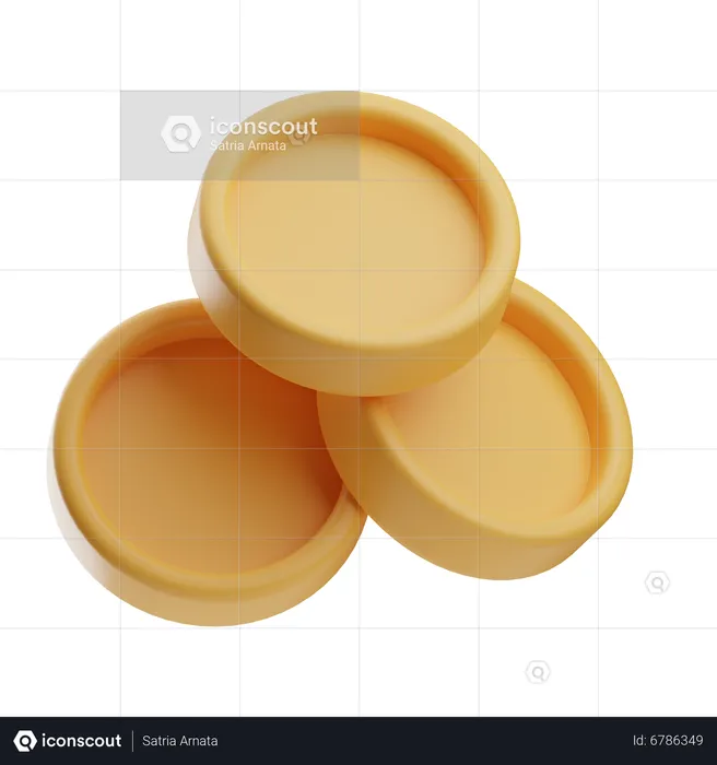 Coins  3D Icon