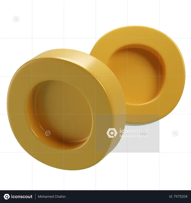 Coins  3D Icon