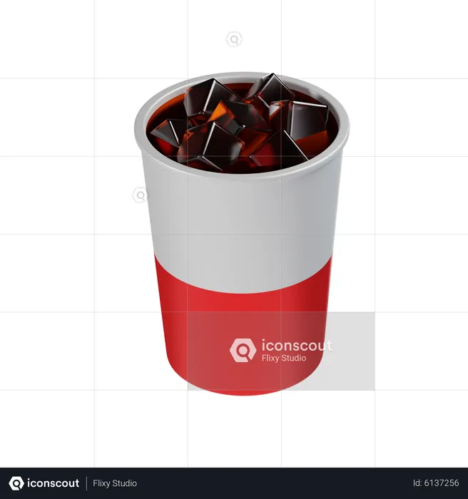 Coke  3D Icon