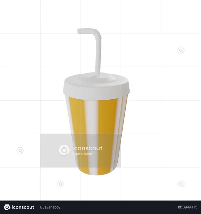 Cola Drink  3D Icon