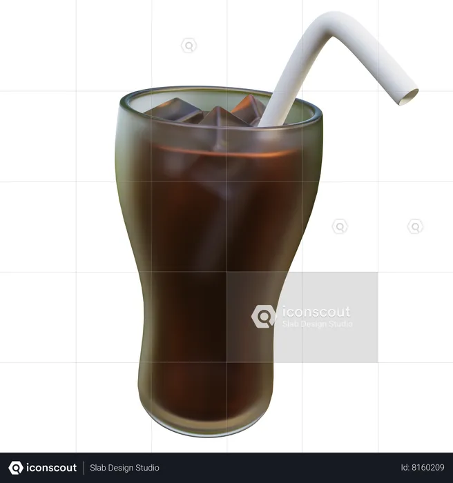 Cola Drink  3D Icon
