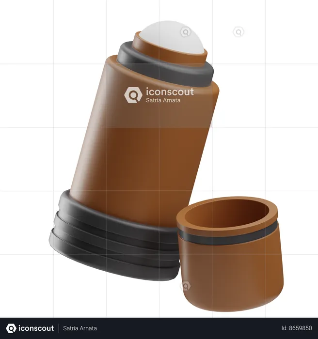 Cola em bastão  3D Icon