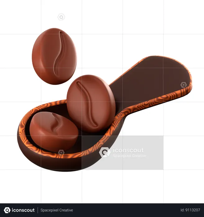 Colher de café  3D Icon