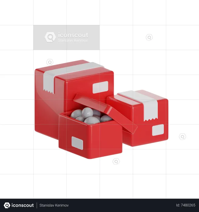 Emballer  3D Icon