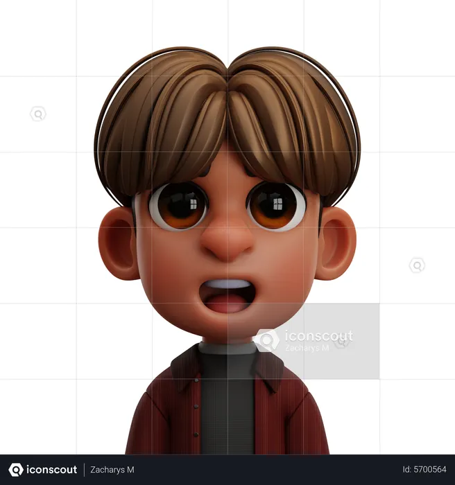 Collage Junge  3D Icon