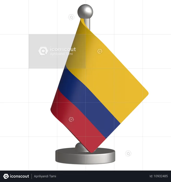 Colombia  3D Icon