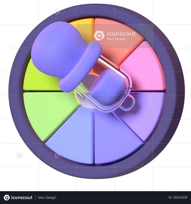 Color Dropper  3D Icon