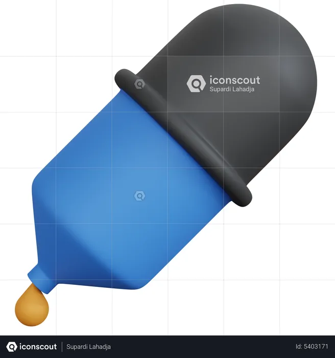 Color Dropper  3D Icon