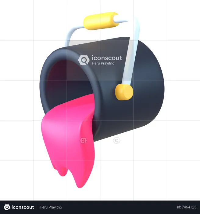 Color Fill  3D Icon