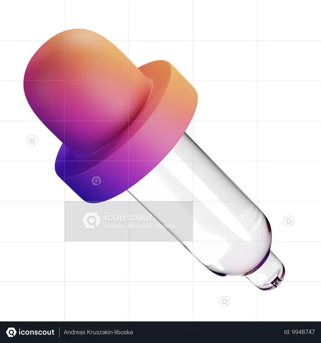 Color Picker  3D Icon