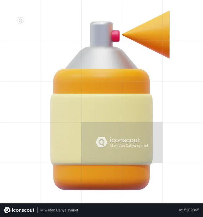 Color Spray  3D Icon