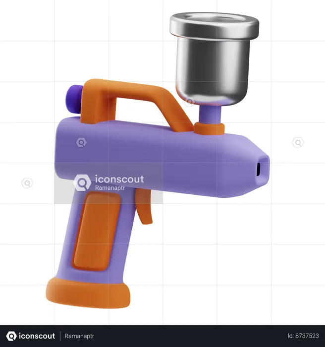 Color Sprayer  3D Icon