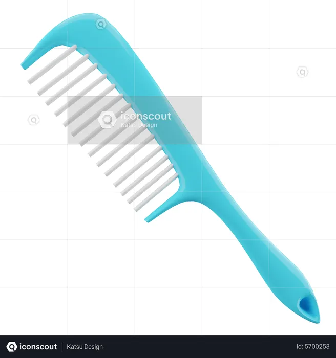 Comb  3D Icon