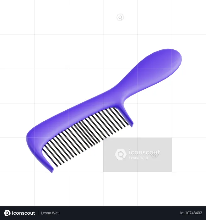 Comb  3D Icon