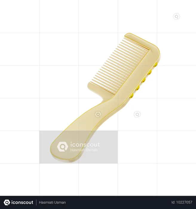 Comb  3D Icon