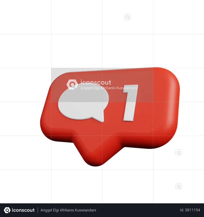 Comente Logo 3D Logo