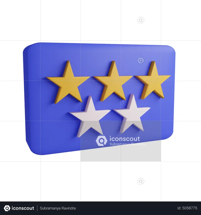 Comentarios en línea  3D Icon