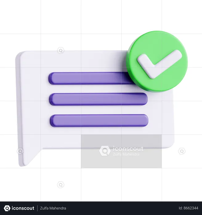 Retroalimentación positiva  3D Icon