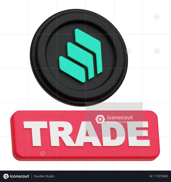 Comércio composto  3D Icon