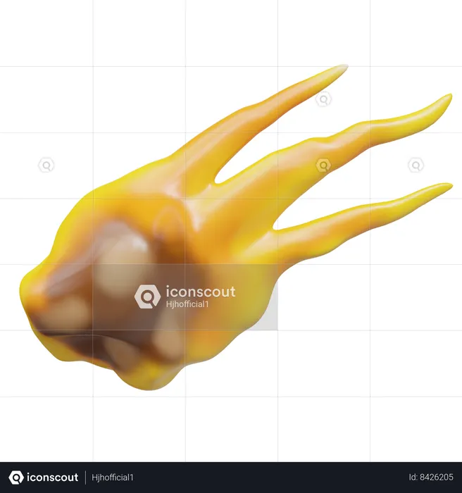 Comet  3D Icon