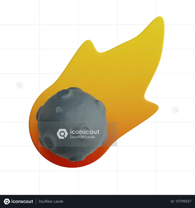 Comet  3D Icon