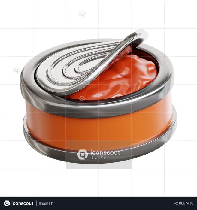 Comida enlatada  3D Icon
