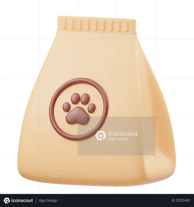 Comida para animais de estimação  3D Icon