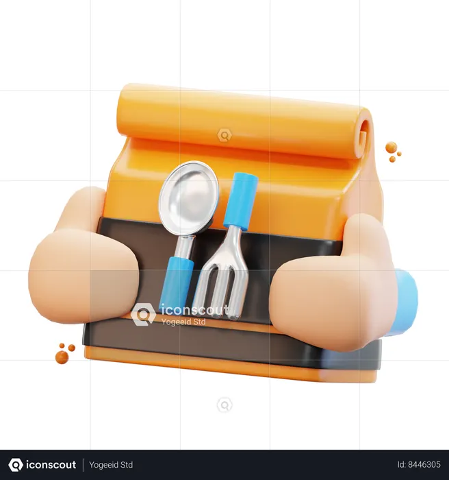 Comida para llevar  3D Icon