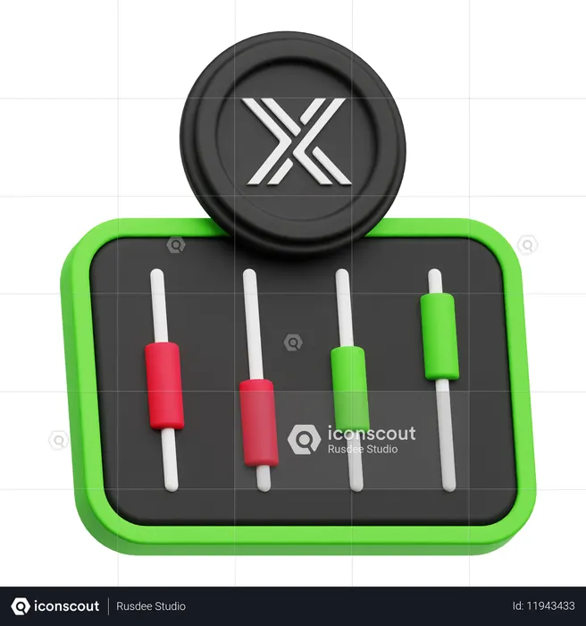 Commerce immuable  3D Icon