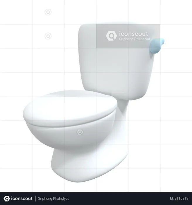 Commode  3D Icon