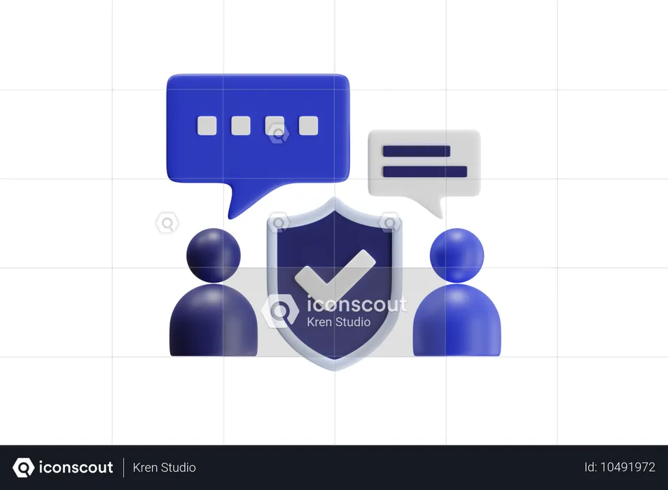 Communication  3D Icon