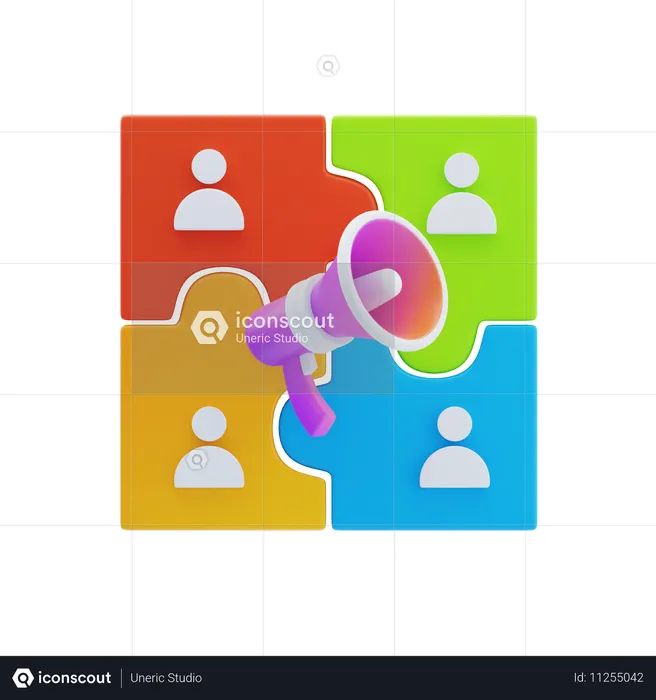 Community Building  3D Icon