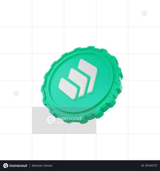 Comp Coin  3D Icon