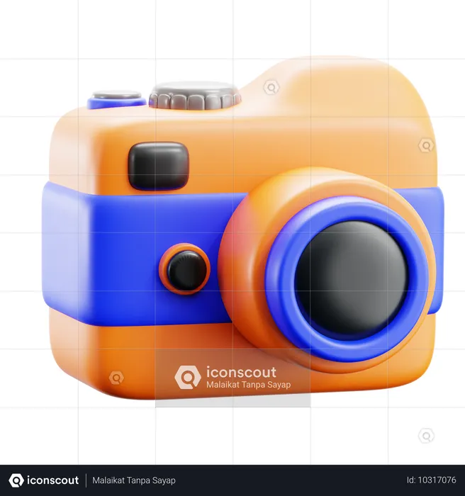 Compact Camera  3D Icon