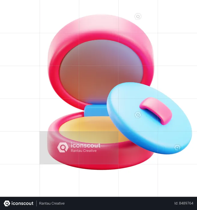 Compact powder  3D Icon