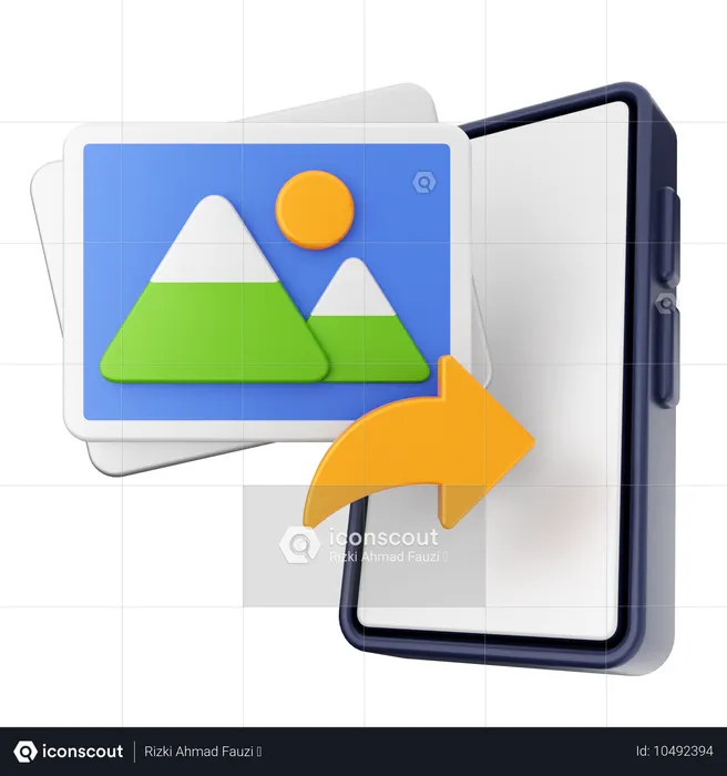 Compartir foto  3D Icon