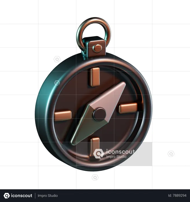 Compass  3D Icon