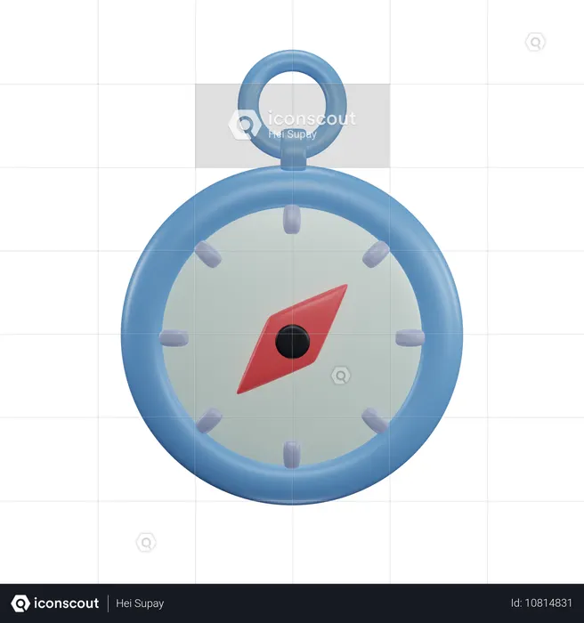 Compass  3D Icon