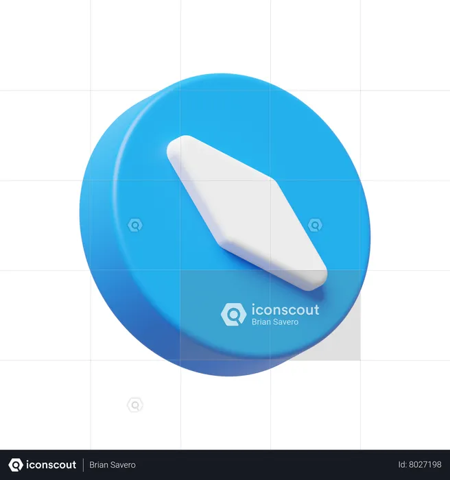 Compass  3D Icon