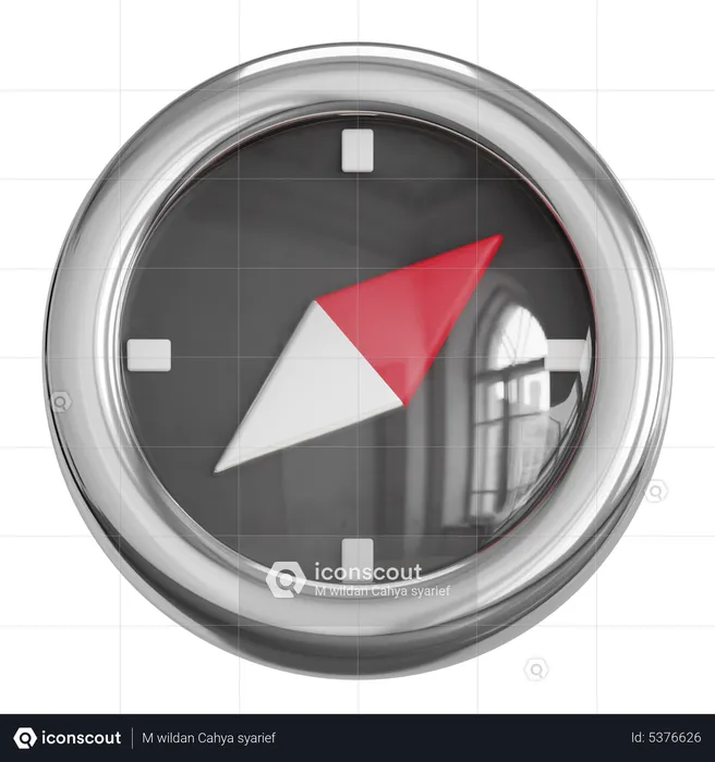 Compass  3D Icon