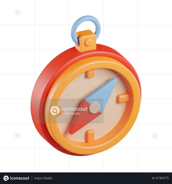 Compass  3D Icon