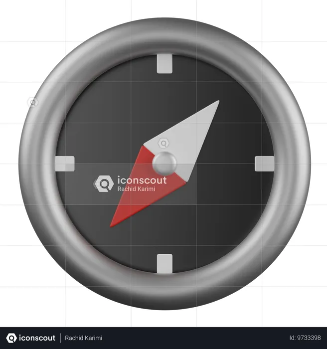 Compass  3D Icon